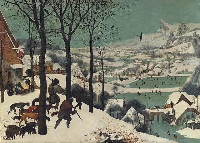 Pieter Bruegel the Elder, Hunters in the Snow, 1565