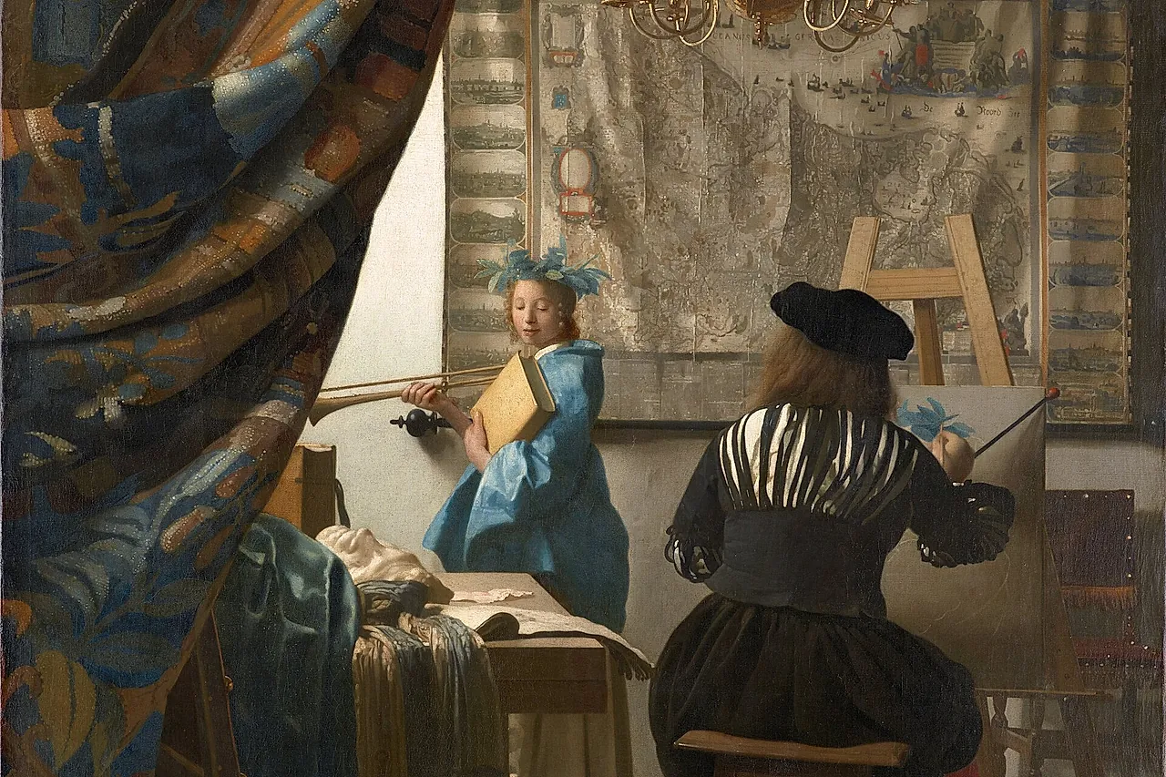 Johannes Vermeer, The Art of Painting, in the Kunsthistorisches Museum